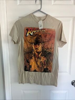 Raiders of the Lost Ark Graphic Tee - Beige
